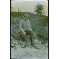 [Perthes. Mai 1916. Sous-lieutenant Velter à la cote 204].