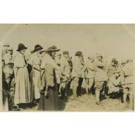 [Lieutenant de la Vellière du 21e I. Le colonel Yger demande le fonctionnement du FM].