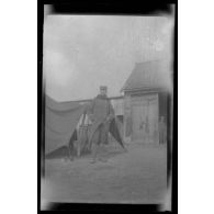 [Portrait de militaire].