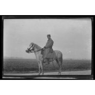 [Portrait d'un cavalier].