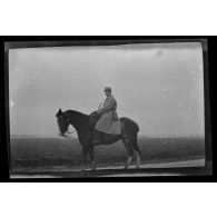 [Portrait d'un cavalier].