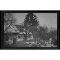 [Maisons par temps de neige].