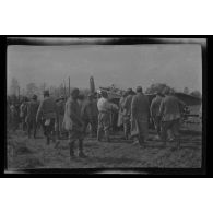 [10 avril 1916. Fokker 196-16 descendu dans les lignes françaises à Courmelois].