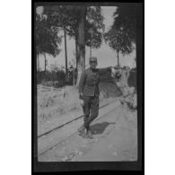 [Portrait d'un militaire].