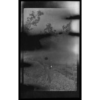 [Juillet 1916. Cote 200. Transporteur, système d'évacuation des gravats d'une sape mis au point par Jacques Tournadour d'Albay].