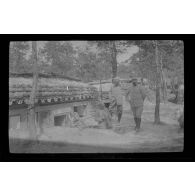 [Juin 1916. Maison de garde, le magasin du GD 13].