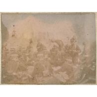 [Saints-Cyriens en patrouille : une halte].