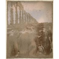 [Saints-Cyriens pendant un exercice].