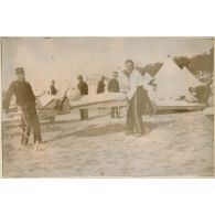 [Installation d'un campement].