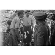 Des habitants de Xidas (Crète).