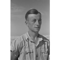 Portrait d'un membre de la Luftwaffe Kriegsberichter Kompanie 7.