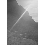 Sortie des gorges d'El Kantara. [légende d'origine]