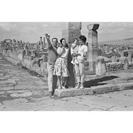 Ruines de Timgad. [légende d'origine]