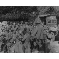 Premières lignes à Beaumont, au nord de Verdun, septembre 1917.