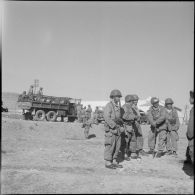 Un groupe de militaires français.