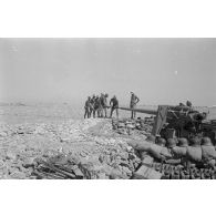 Une pièce de 8,8 cm FlaK de la 2e batterie du FlaK I./33.