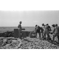Une pièce de 8,8 cm FlaK de la 2e batterie du FlaK I./33.