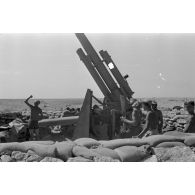 Une pièce de 8,8 cm FlaK de la 2e batterie du FlaK I./33.