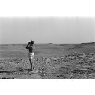 Sur le front de Soloum (Sollum), les positions italiennes à Halfaya (Halfayapass).