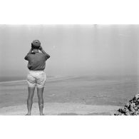 Sur le front de Soloum (Sollum), les positions italiennes à Halfaya (Halfayapass).