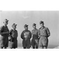 Officiers et sous-officiers de la 2e batterie du Flak I./33.