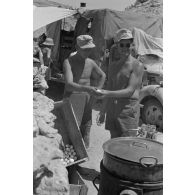 Les cuisines de la 2e batterie du FlaK I./33.