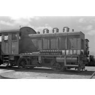 Une locomotive diesel Henschel.