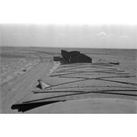 A bord d'une locomotive Henschel diesel.