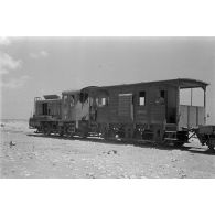 Une locomotive diesel Henschel.