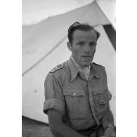 Portrait d'un adjudant-chef (Oberfeldwebel) du 2/III (Stukageschwader 3).