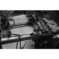 Les machines d'une imprimerie.