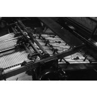 Les machines d'une imprimerie.
