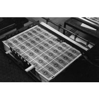 Les machines d'une imprimerie.