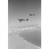 Une mission aérienne du Stukageschwader 3 sur El Alamein.