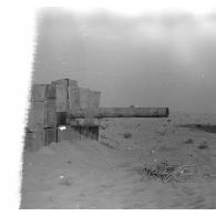 Une batterie de 8,8 cm FlaK et son Kommandogerät, le commandant (Major) Görke sur le front.