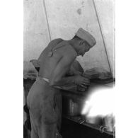 Activités d'une cuisine de campagne.