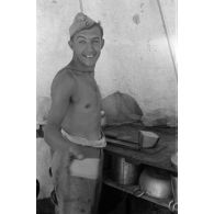 Activités d'une cuisine de campagne.