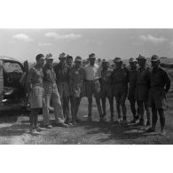 En Afrique, le personnel d'une unité de maintenance (Werkstatt Kompanie).