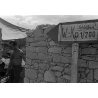 Panneau indicateur de la compagnie de réparation (Werkstattakompanie).