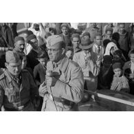 A Tunis, la diffusion de messages en langue arabe via un haut parleur