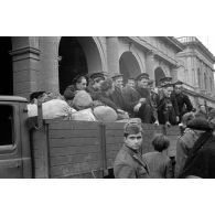 A Palerme, des marins français capturés.