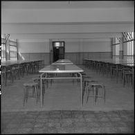 Bâtiments de l'EMAT/AFN (Ecole militaire annexe des Transmissions d'Afrique du Nord) à Ben-Aknoun.