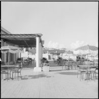 Vue de la Maison du soldat au foyer de garnison de la division d'Alger.