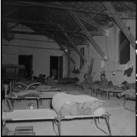 Vie quotidienne pour une unité composée de rappelés stationnés dans une ferme près de Rivet (actuelle Meftah).