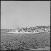 Alger. Croiseur britannique "Birmingham".