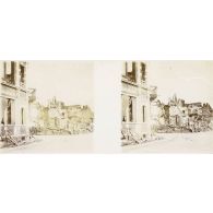 [Ruines dans un centre-ville, s.d.]