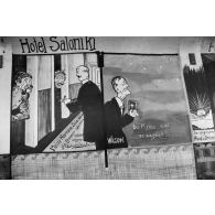 [Caricatures allemandes sur des murs, s.d.]