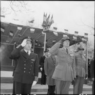 Photographie des autorités civiles et militaires, Médéa.