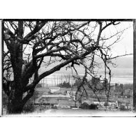 Panorama de Dugny. La Meuse débordée. [légende d'origine]