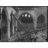 Etat des lieux dans la Somme, l'Oise et l'Aisne après le repli allemand (mouvement Alberich) sur la "ligne Hindenburg" en avril 1917.